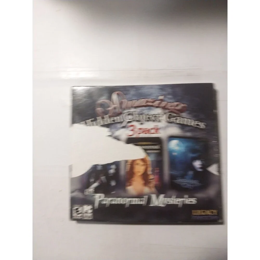 Amazing Hidden Object Games 3 Pack Paranormal Mysteries PC 2011